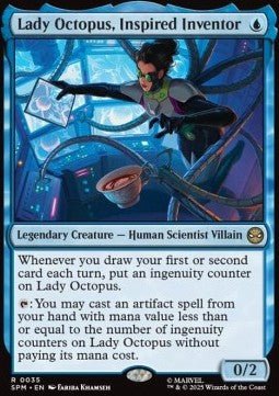 Lady Octopus, Inspired Inventor - Magic: The Gathering | Marvel's Spider - Man (Rare) [SPM - 35] - El Duelista