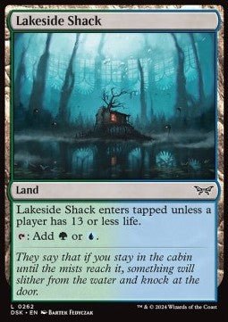 Lakeside Shack⁣ - Duskmourn: House of Horror⁣ (Common)⁣ [262] - El Duelista