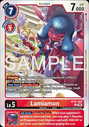 Lamiamon (BT21 - 025)⁣ - World Convergence⁣ (Rare)⁣ [025] - El Duelista