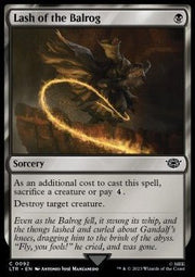 Lash of the Balrog - The Lord of the Rings: Tales of Middle - earth (Common) [LTR - 92] - El Duelista