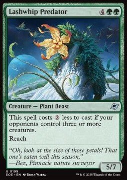 Lashwhip Predator⁣ - Edge of Eternities⁣ (Uncommon)⁣ [195] - El Duelista