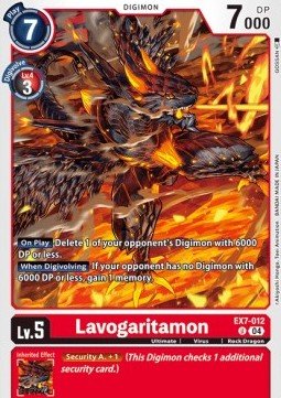 Lavogaritamon (EX7 - 012) (V.1)⁣ - Digimon Liberator⁣ (Uncommon)⁣ [012] - El Duelista