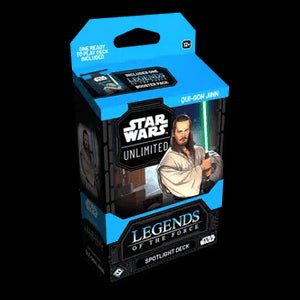 Legends of the Force: Spotlight Deck: Qui - Gon Jinn⁣ - Legends of the Force - El Duelista