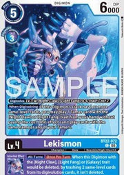 Lekismon (BT22 - 072)⁣ - Cyber Eden⁣ (Common)⁣ [072] - El Duelista