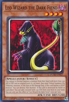 Leo Wizard the Dark Fiend⁣ - Duelist’s Advance⁣ (Common)⁣ [027] - El Duelista