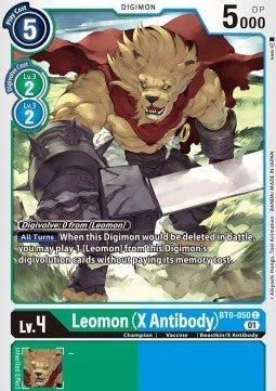 Leomon (X Antibody) (BT9 - 050)⁣ - X Record⁣ (Common)⁣ [050] - El Duelista