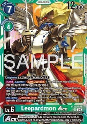 Leopardmon Ace (BT22 - 052) (V.1)⁣ - Cyber Eden⁣ (Super Rare)⁣ [052] - El Duelista