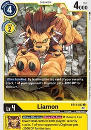 Liamon (BT13 - 037)⁣ - Versus Royal Knights⁣ (Common)⁣ [037] - El Duelista