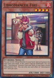 Libromancer Fire - 25th Anniversary Tin: Dueling Heroes Mega Pack (Ultra Rare) [MP23 - 058] - El Duelista