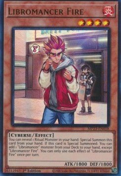 Libromancer Fire - 25th Anniversary Tin: Dueling Heroes Mega Pack (Ultra Rare) [MP23 - 058] - El Duelista