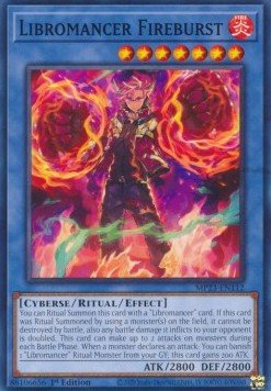 Libromancer Fireburst - 25th Anniversary Tin: Dueling Heroes Mega Pack (Rare) [MP23 - 112] - El Duelista