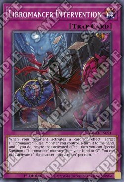 Libromancer Intervention - Battle of Chaos (Super Rare) [BACH - 091] - El Duelista