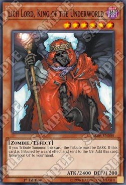 Lich Lord, King of the Underworld⁣ - Structure Deck: Lair of Darkness⁣ (Common)⁣ [005] - El Duelista
