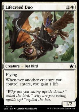 Lifecreed Duo⁣ - Bloomburrow⁣ (Common)⁣ [20] - El Duelista