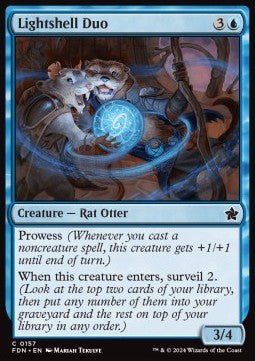 Lightshell Duo⁣ - Magic: The Gathering Foundations⁣ (Common)⁣ [157] - El Duelista
