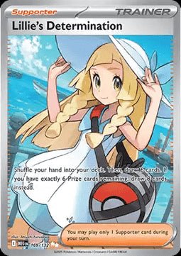 Lillie's Determination - Mega Evolution (Ultra Rare) [MEG - 169] - El Duelista
