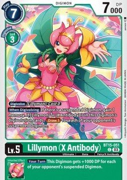 Lillymon (X Antibody) (BT15 - 051)⁣ - Exceed Apocalypse⁣ (Common)⁣ [051] - El Duelista