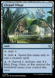Lilypad Village⁣ - Bloomburrow⁣ (Uncommon)⁣ [255] - El Duelista
