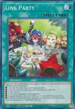 Link Party - 2021 Tin of Ancient Battles (Common) [MP21 - 042] - El Duelista
