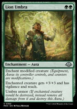 Lion Umbra⁣ - Modern Horizons 3⁣ (Uncommon)⁣ [160] - El Duelista