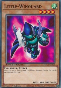 Little - Winguard⁣ - Speed Duel: Streets of Battle City⁣ (Common)⁣ [B05] - El Duelista