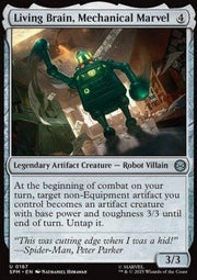 Living Brain, Mechanical Marvel - Magic: The Gathering | Marvel's Spider - Man (Uncommon) [SPM - 167] - El Duelista