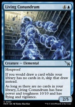 Living Conundrum⁣ - Murders at Karlov Manor⁣ (Uncommon)⁣ [63] - El Duelista