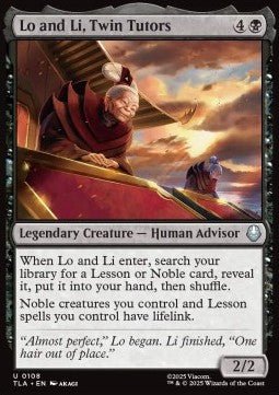 Lo and Li, Twin Tutors - Magic: The Gathering | Avatar: The Last Airbender (Uncommon) [TLA - 108] - El Duelista