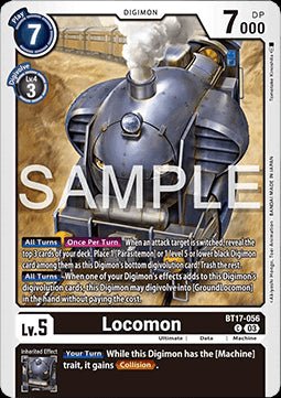 Locomon (BT17 - 056)⁣ - Secret Crisis⁣ (Common)⁣ [056] - El Duelista