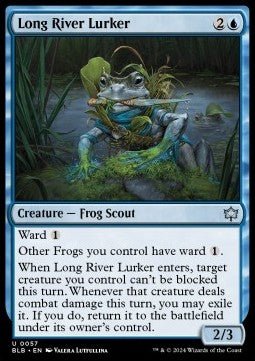 Long River Lurker⁣ - Bloomburrow⁣ (Uncommon)⁣ [57] - El Duelista