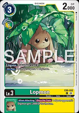 Lopmon (EX6 - 032)⁣ - Infernal Ascension⁣ (Common)⁣ [032] - El Duelista