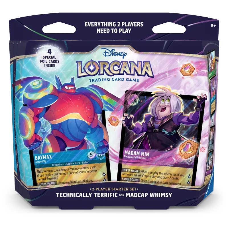 Disney Lorcana Hyperia City - 2-Player Starter Set (Inglés), vista frontal