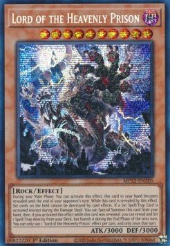 Lord of the Heavenly Prison - 2022 Tin of the Pharaoh's Gods (Secret Rare) [MP22 - 205] - El Duelista