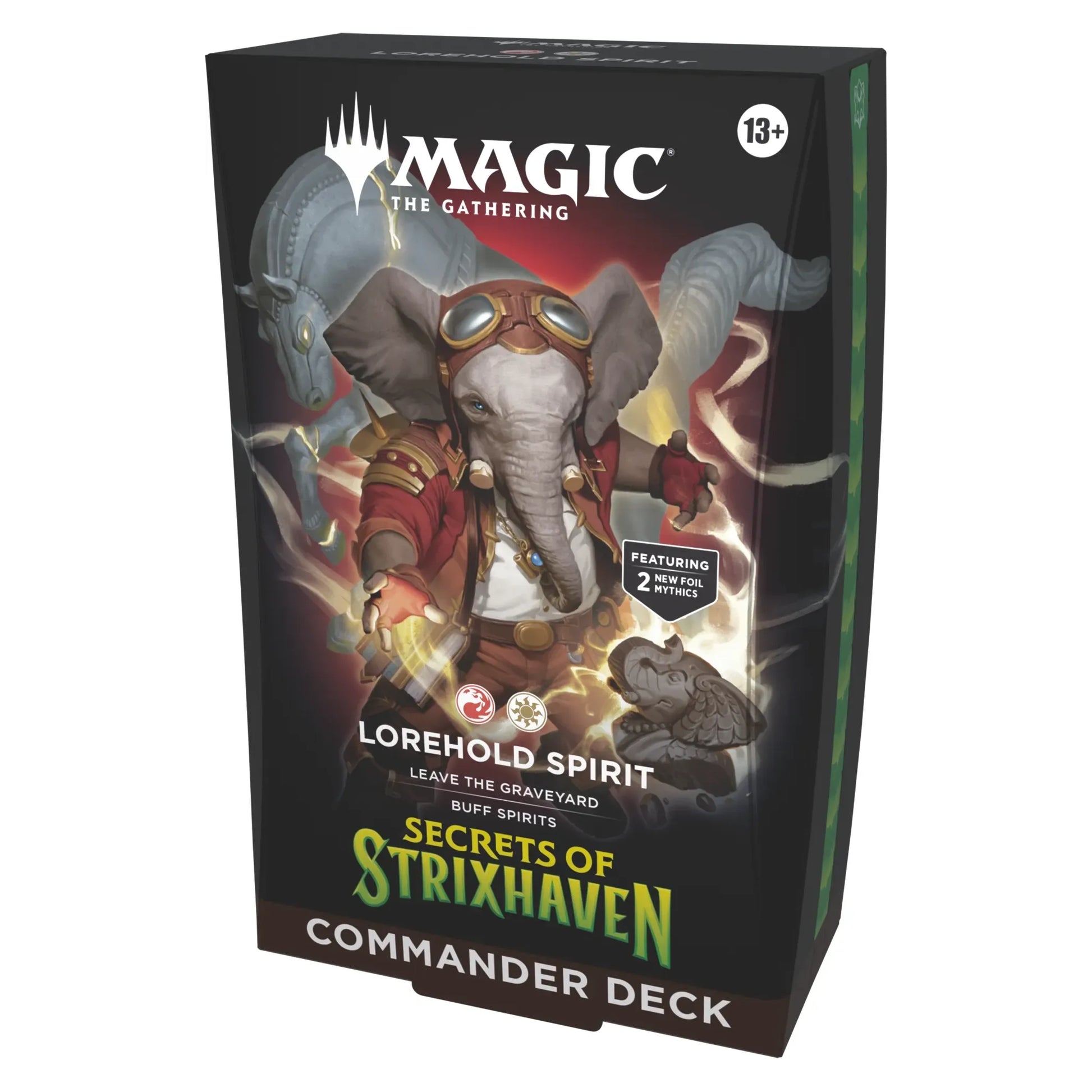 Magic: The Gathering—Secrets of Strixhaven: Lorehold Spirit Commander Deck en inglés