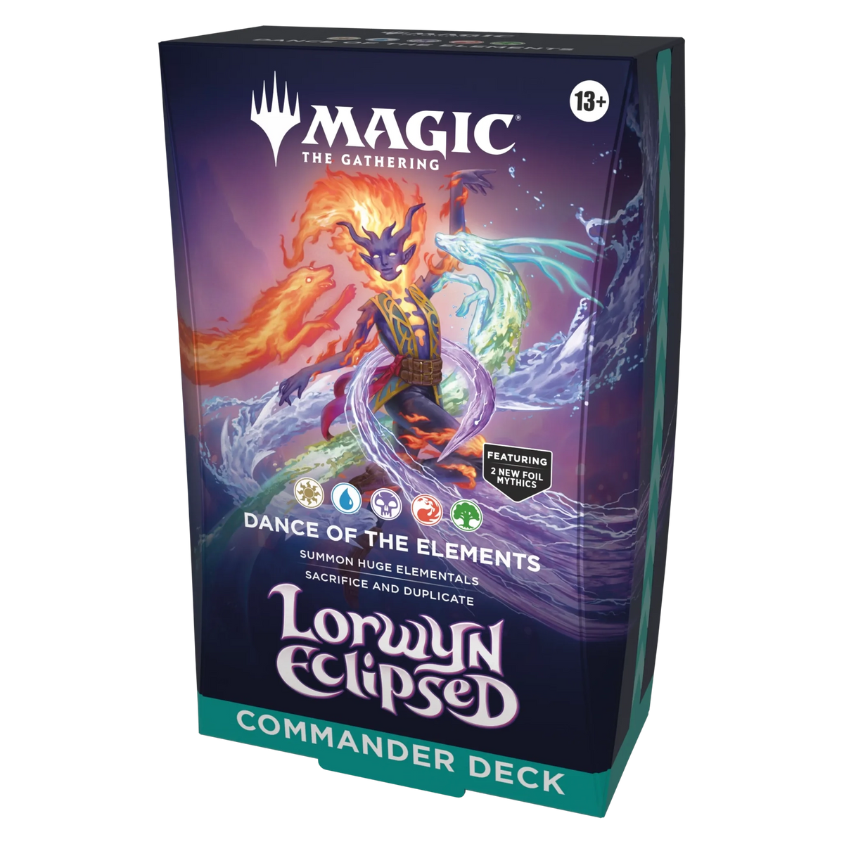 Magic: The Gathering—Lorwyn Eclipsed: Dance of the Elements Commander Deck en inglés