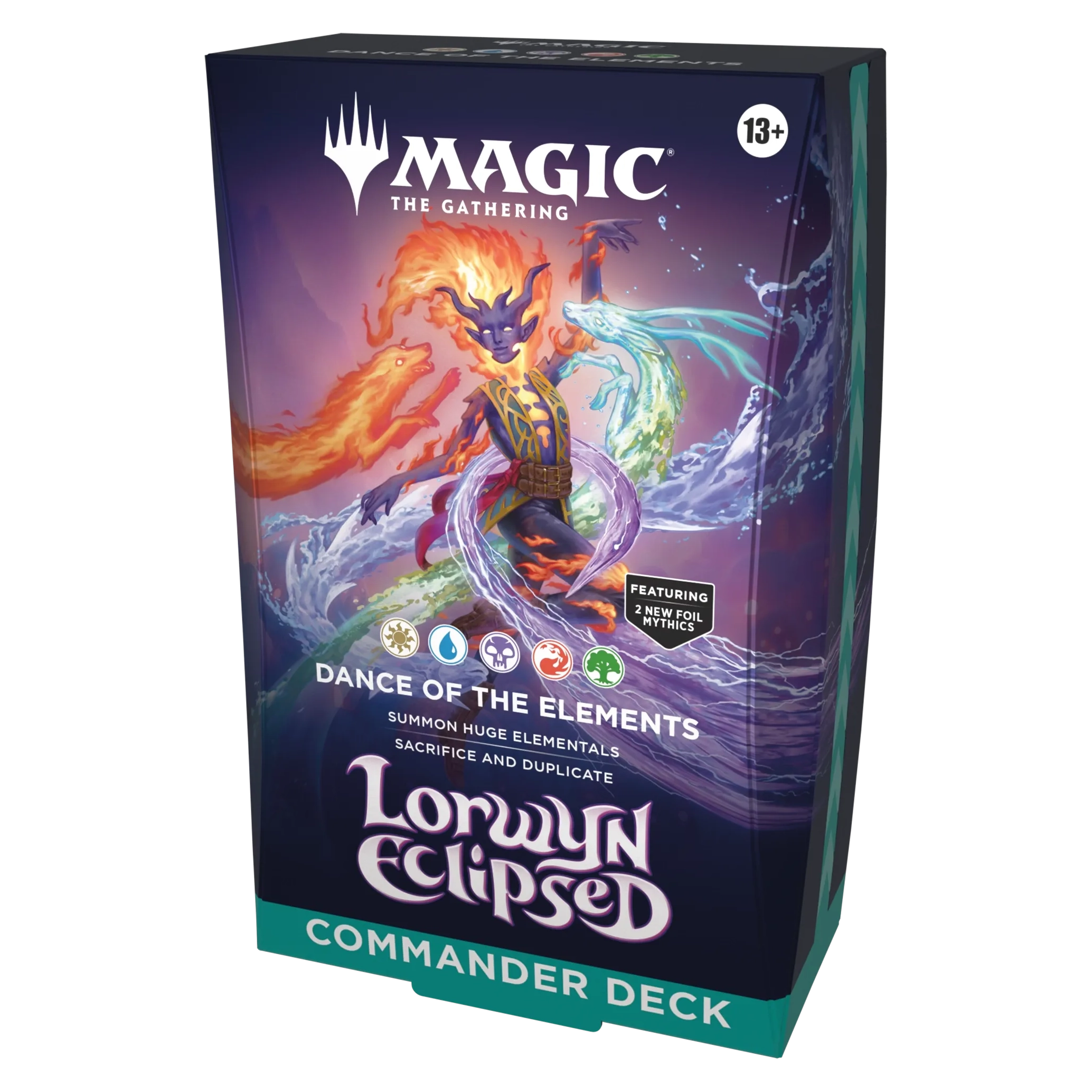 Magic: The Gathering—Lorwyn Eclipsed: Dance of the Elements Commander Deck en inglés