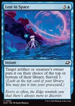 Lost in Space⁣ - Edge of Eternities⁣ (Common)⁣ [62] - El Duelista