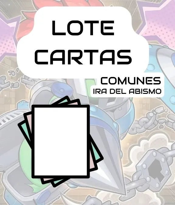 Lote cartas COMUNES Ira del Abismo - El Duelista
