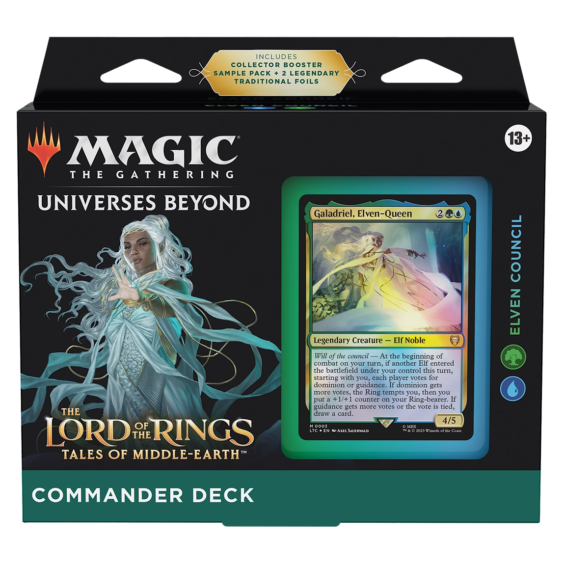 Magic: The Gathering—The Lord of the Rings: Tales of Middle-earth: Elven Council Commander Deck en inglés