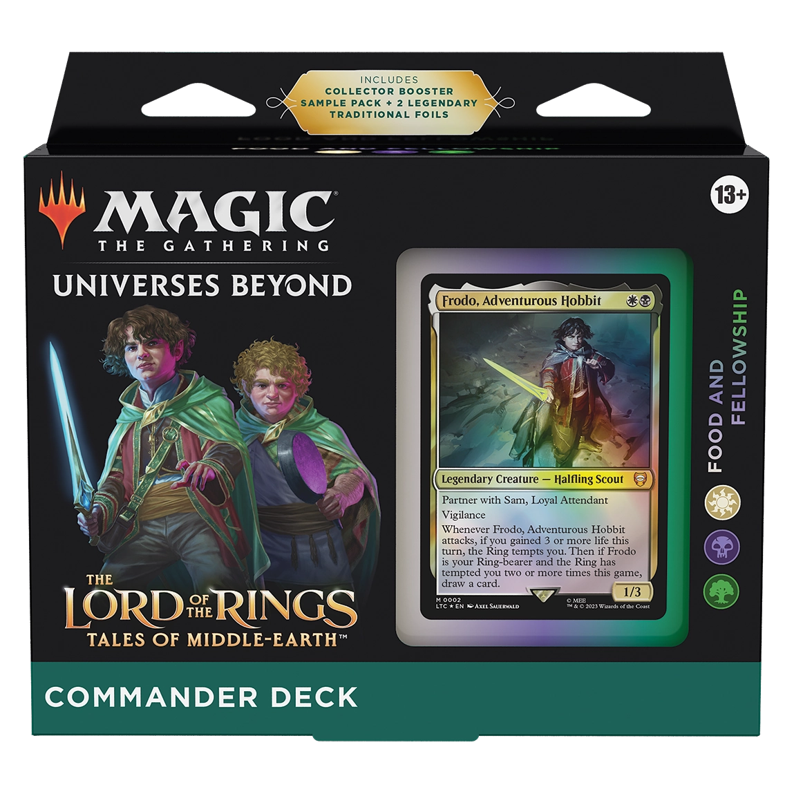Magic: The Gathering—The Lord of the Rings: Tales of Middle-earth: Food and Fellowship Commander Deck en inglés