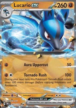 Lucario ex - Prismatic Evolutions (Double Rare) [PRE - 051] - El Duelista