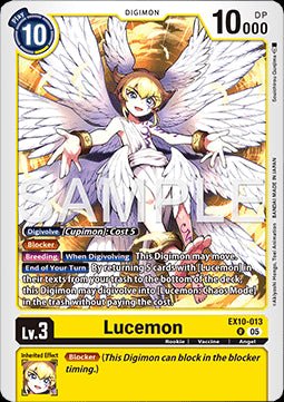 Lucemon (EX10 - 013) - Sinister Order (Rare) [013] - El Duelista