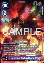 Lucemon: Satan Mode (EX10 - 060) (V.3) - Sinister Order (Special) [060] - El Duelista