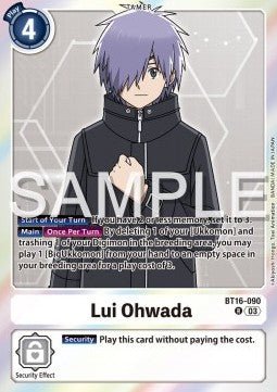 Lui Ohwada (BT16 - 090) (V.1)⁣ - Beginning Observer⁣ (Rare)⁣ [090] - El Duelista