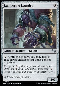 Lumbering Laundry⁣ - Murders at Karlov Manor⁣ (Uncommon)⁣ [253] - El Duelista