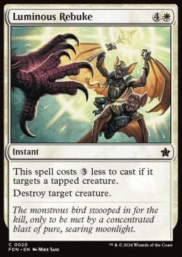 Luminous Rebuke⁣ - Magic: The Gathering Foundations⁣ (Common)⁣ [20] - El Duelista