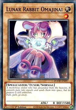 Lunar Rabbit Omajinai - Doom of Dimensions (Common) [DOOD - 097] - El Duelista