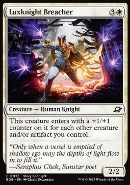 Luxknight Breacher⁣ - Edge of Eternities⁣ (Common)⁣ [26] - El Duelista
