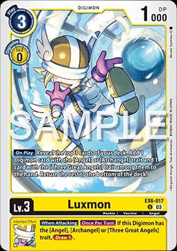 Luxmon (EX6 - 017)⁣ - Infernal Ascension⁣ (Uncommon)⁣ [017] - El Duelista