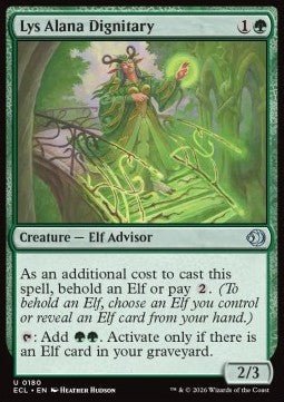 Lys Alana Dignitary - Lorwyn Eclipsed (Uncommon) [ECL - 180] - El Duelista